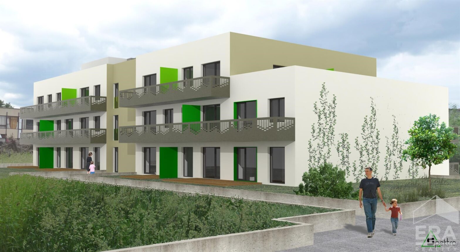 Prodej bytu 1+KK 38,1m2 s předzahrádkou a parkovacím místem v Berouně