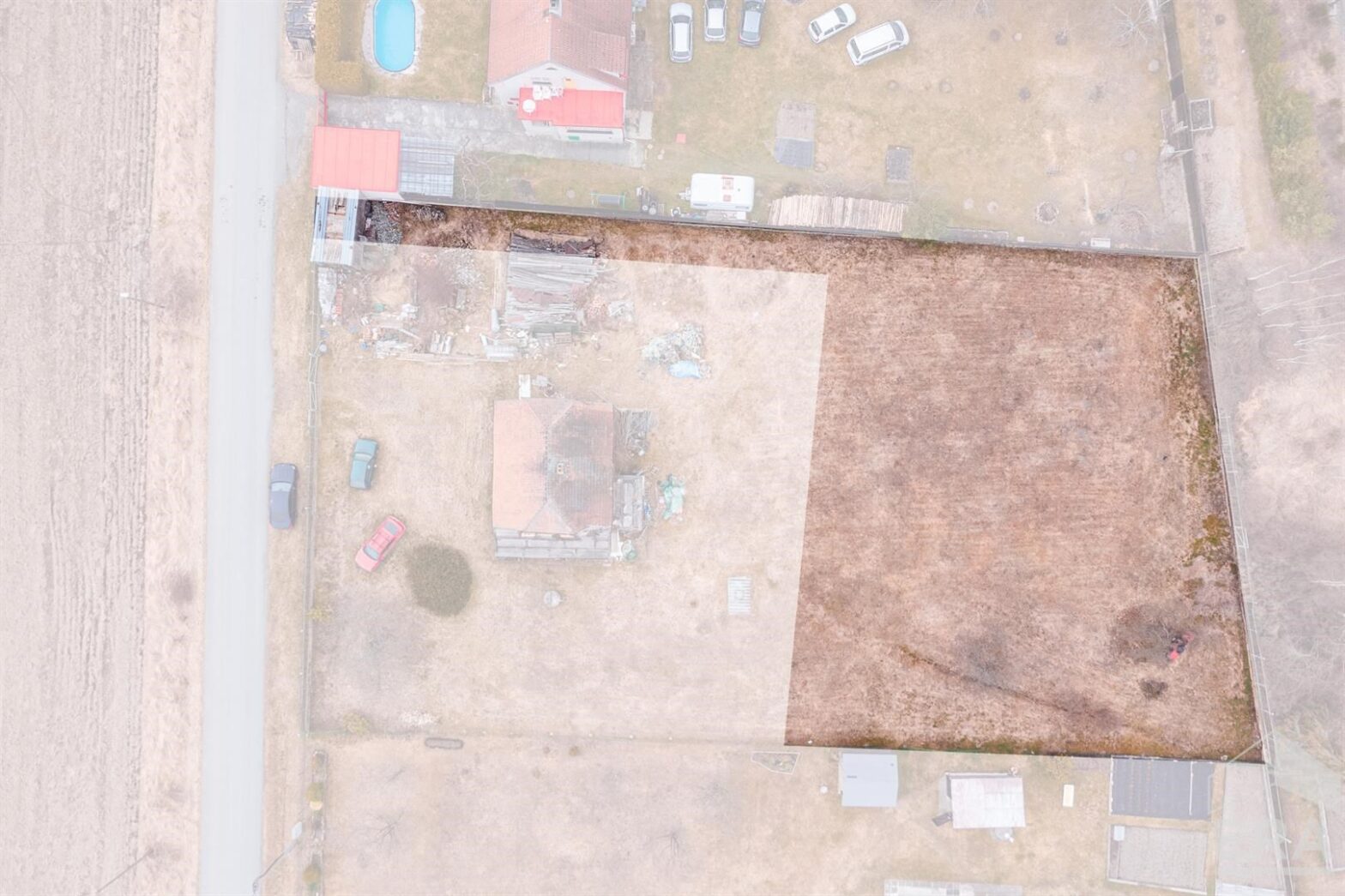 Prodej stavebního pozemku, 1357 m2, Pňovany
