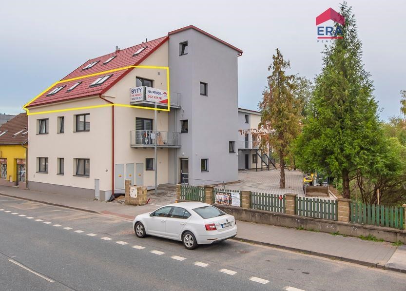 Prodej nového bytu 3+kk, 60 m2, Hustopeče, ul. Brněnská