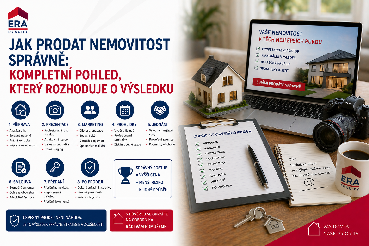 Era novinky - Jak prodat nemovitost správně: Kompletní pohled, který rozhoduje o výsledku