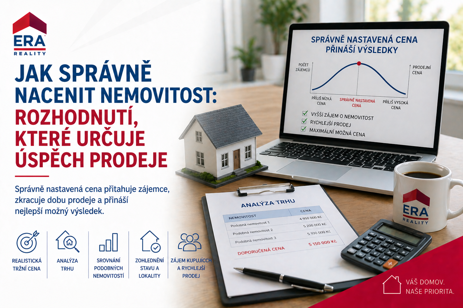 Era novinky - Jak správně nacenit nemovitost: Rozhodnutí, které určuje úspěch prodeje