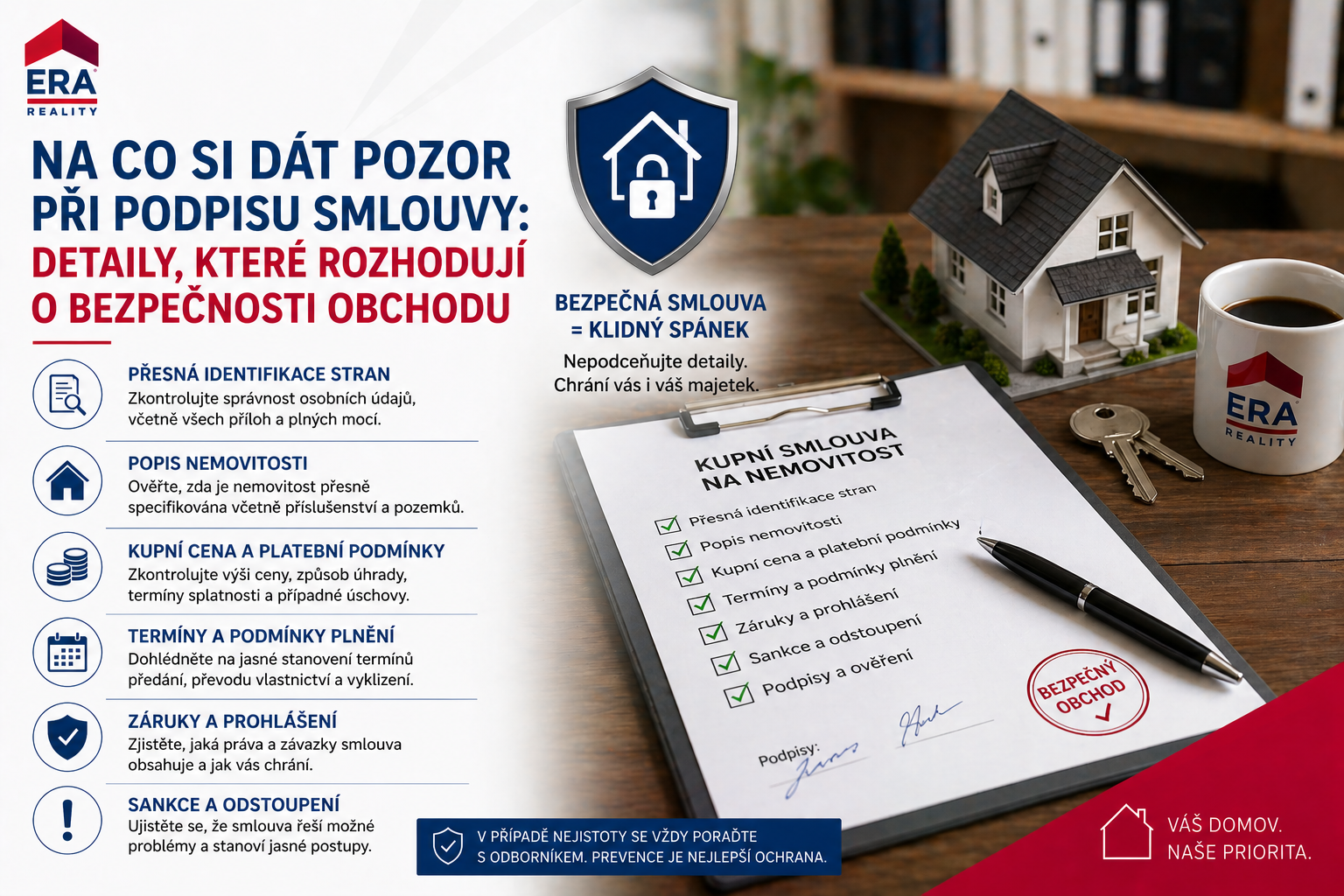 Era novinky - Na co si dát pozor při podpisu smlouvy: Detaily, které rozhodují o bezpečnosti obchodu