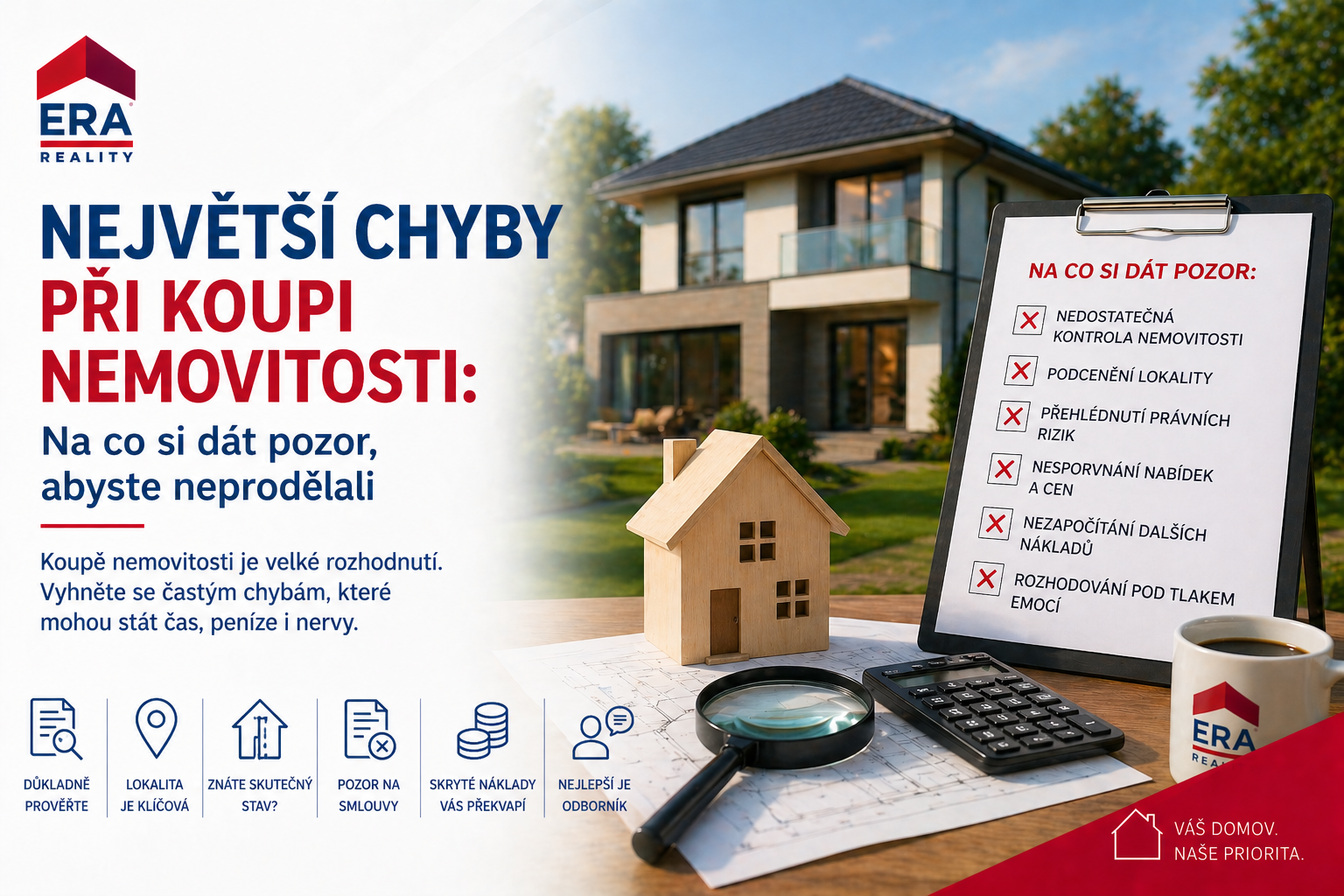 Era novinky -  Největší chyby při koupi nemovitosti: Na co si dát pozor, abyste neprodělali